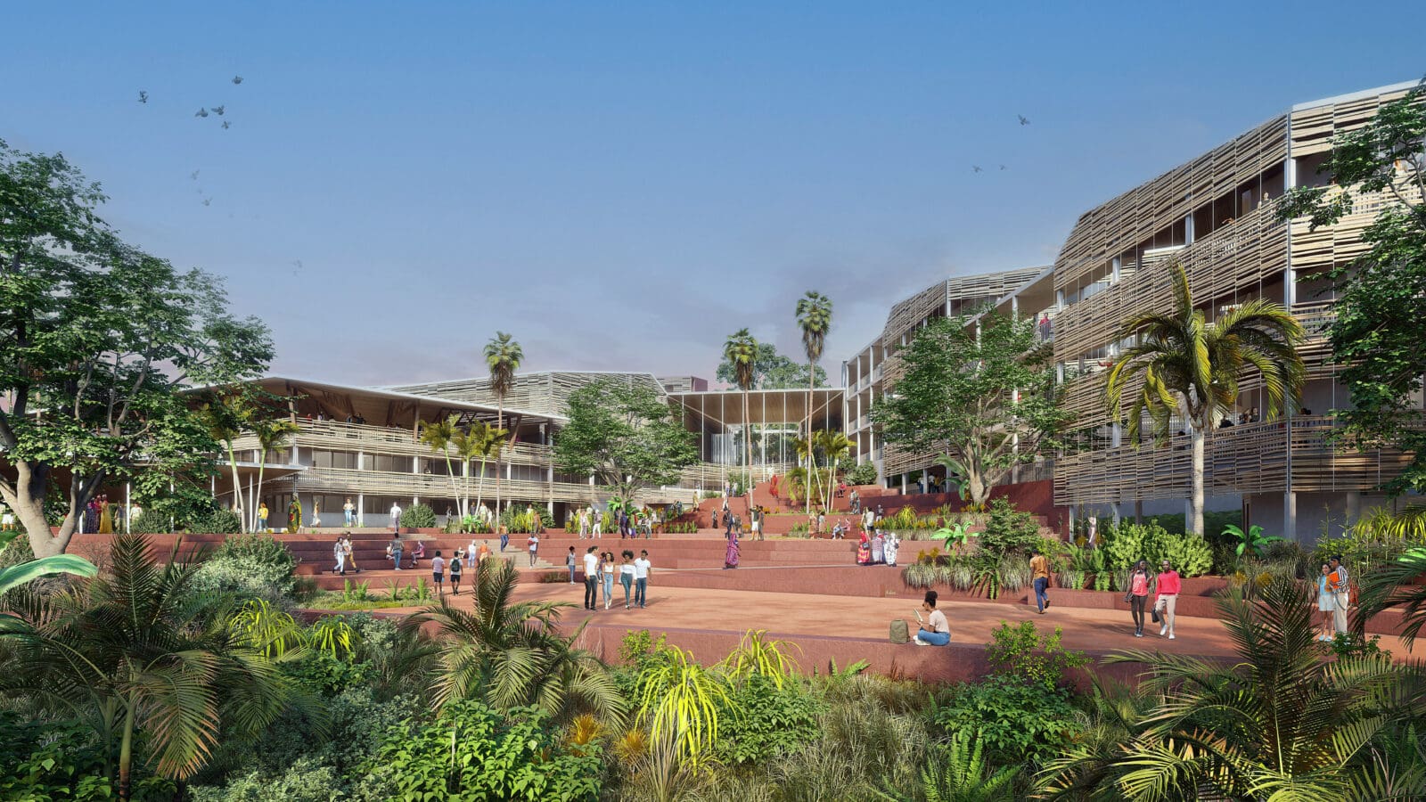 Illustration — À M’Tsangamouji, un nouveau lycée pour désengorger le Nord et préparer l’avenir des jeunes Mahorais
