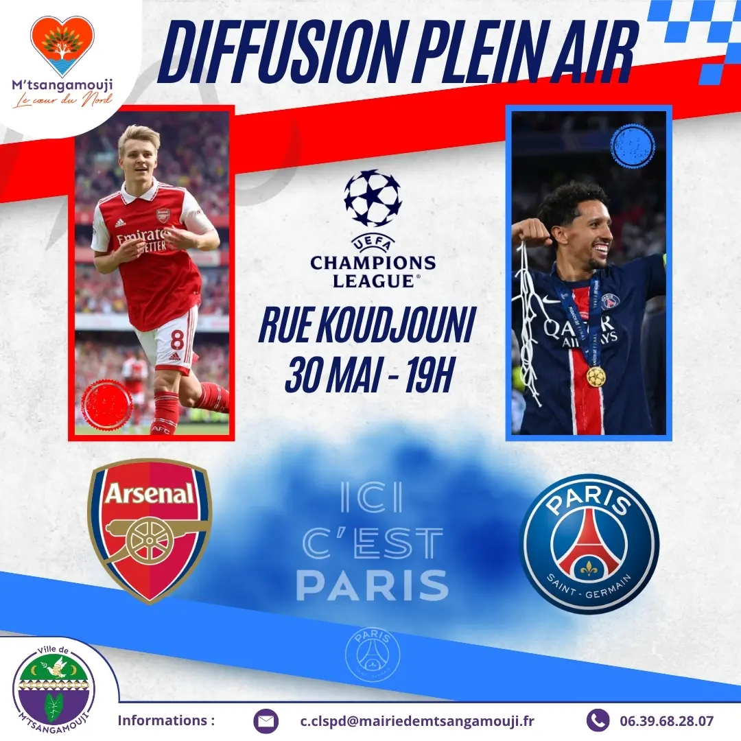 Affiche de Finale de la Ligue des Champions